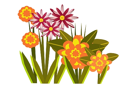 Flower Beds | Clipart - Graphics - Cartoons - Gif - Animation - Ad ...